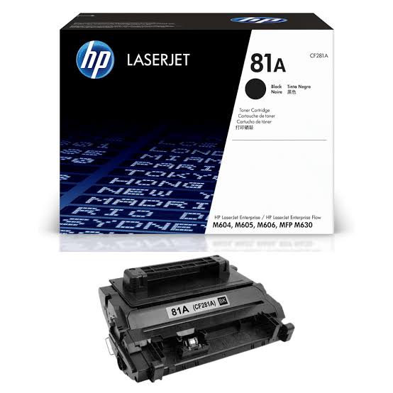 TÓNER ORIGINAL HP 81A NEGRO – CF281A