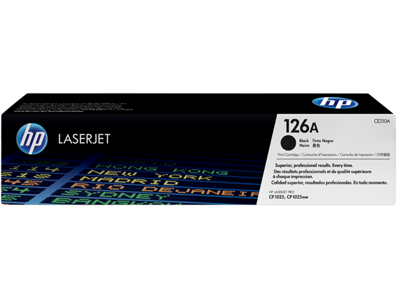 TÓNER ORIGINAL HP 126A NEGRO – CE310A