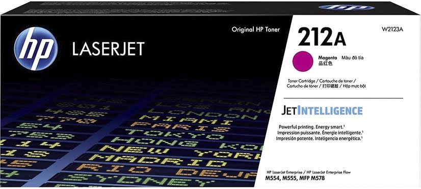 TONER HP 212A COLOR - CIAN, MAGENTA Y AMARILLO