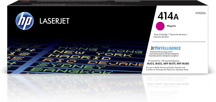 TONER HP 414A COLOR - CIAN, MAGENTA Y AMARILLO