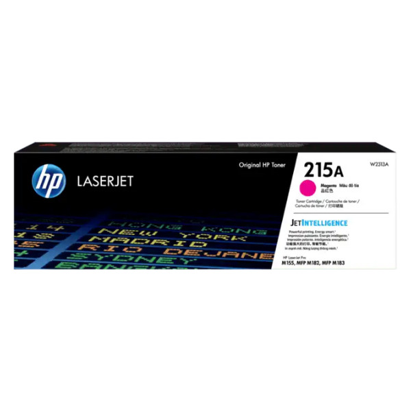 TÓNER ORIGINAL HP 215A COLOR - CIAN, MAGENTA Y AMARILLO