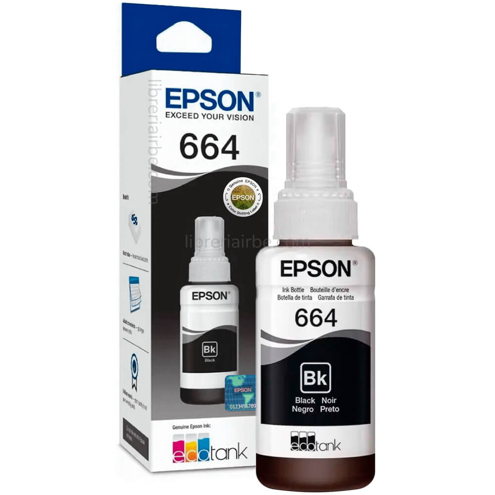 TINTA EPSON 664 NEGRO