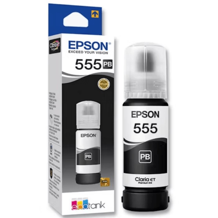 TINTA EPSON 555, 554 NEGRO