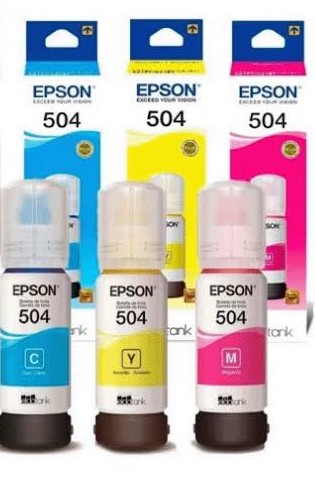 TINTA EPSON 504 COLOR