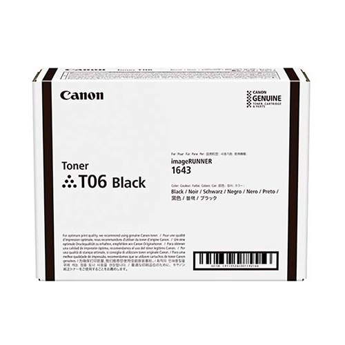 TÓNER ORIGINAL CANON T06 NEGRO