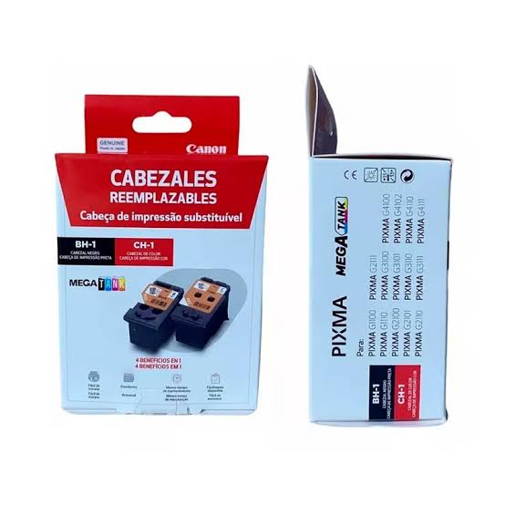 KIT DE CABEZALES CANON BH-1 + CH-1