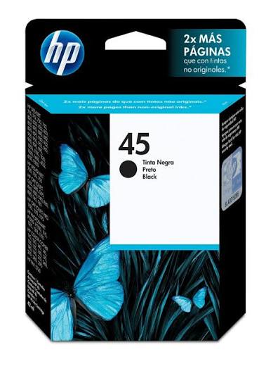 CARTRIDGE HP 45 NEGRO