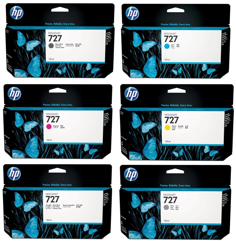 CARTRIDGE HP 727 COLOR