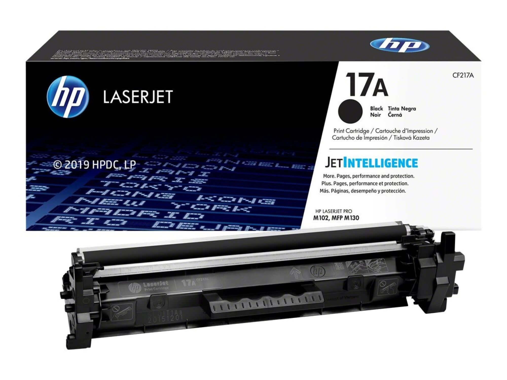 TÓNER ORIGINAL HP 17A NEGRO – CF217A