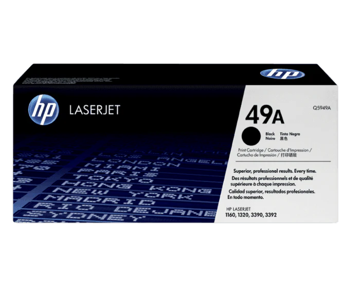 TÓNER ORIGINAL HP 49A NEGRO – Q5949A